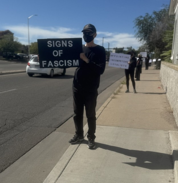 Join Us November 1st for Signs of Fascism Protest at State Fairgrounds on South Prairie