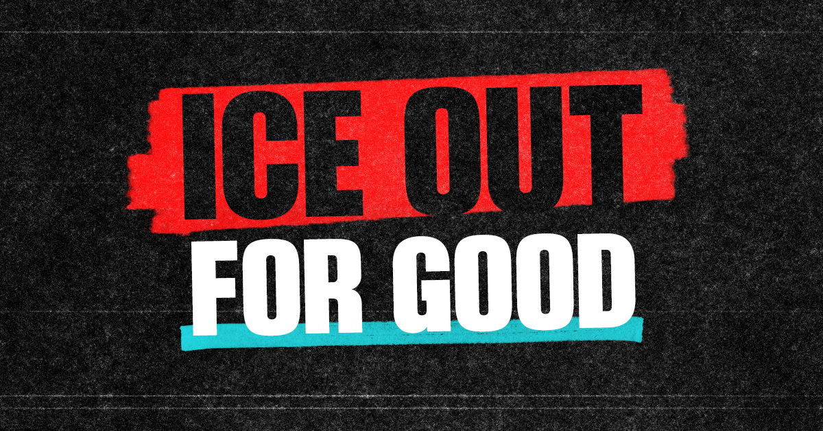 ICE OUT FOR GOOD